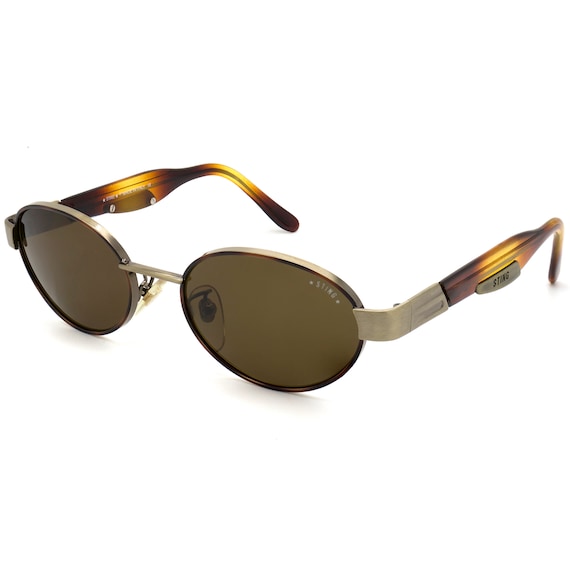 Sting vintage oval sunglasses, made in Italy. - image 1