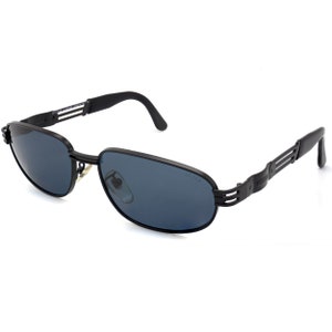 Lozza large vintage sunglasses 80s, made in Italy.
