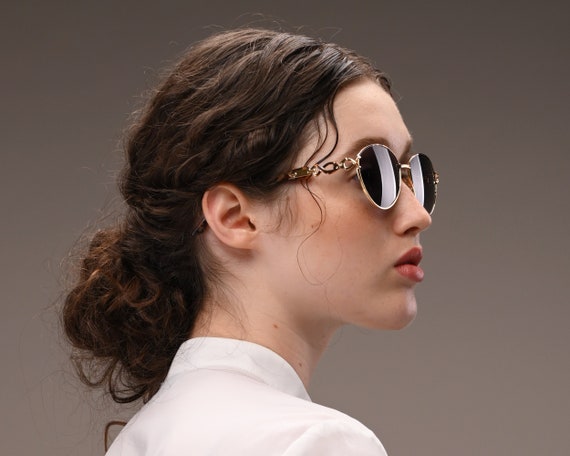 Simonetta Ravizza Jewelry Vintage Sunglasses 80s, Made in  display picture 1