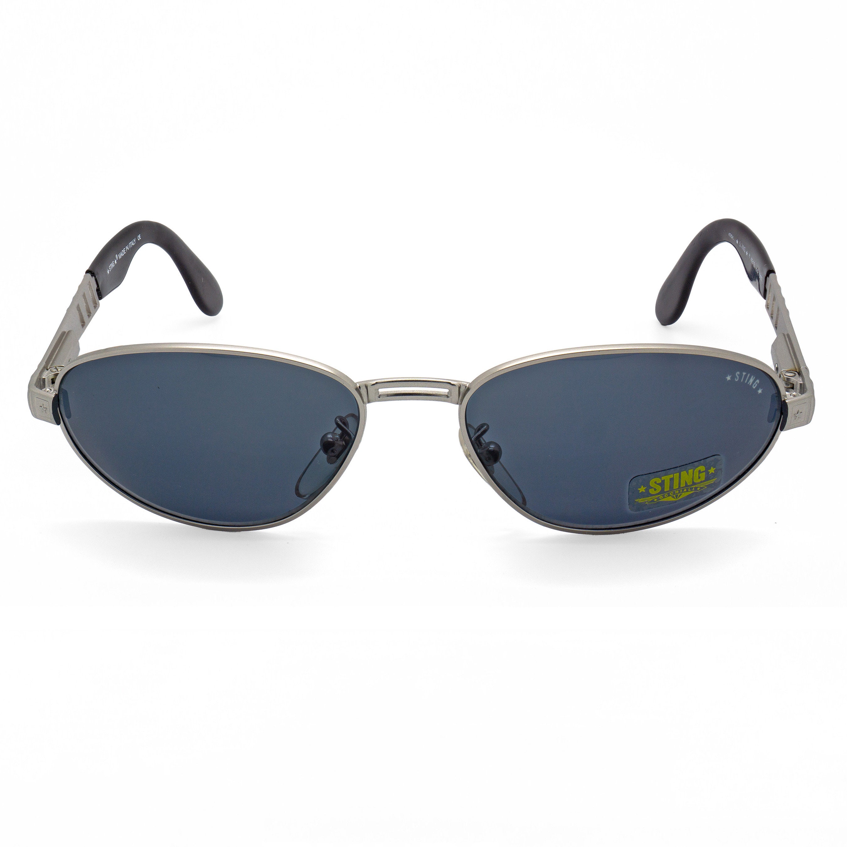 Sting Oval Vintage Sunglasses, Made in Italy - Etsy