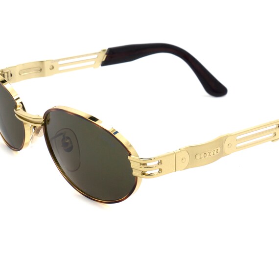 Lozza vintage sunglasses, made in Italy. Oval sun… - image 4