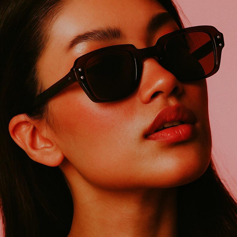 Gafas de sol originales del ejército estadounidense de los años 70 con lentes polarizadas / Gafas de sol cuadradas para hombre y mujer imagen 3