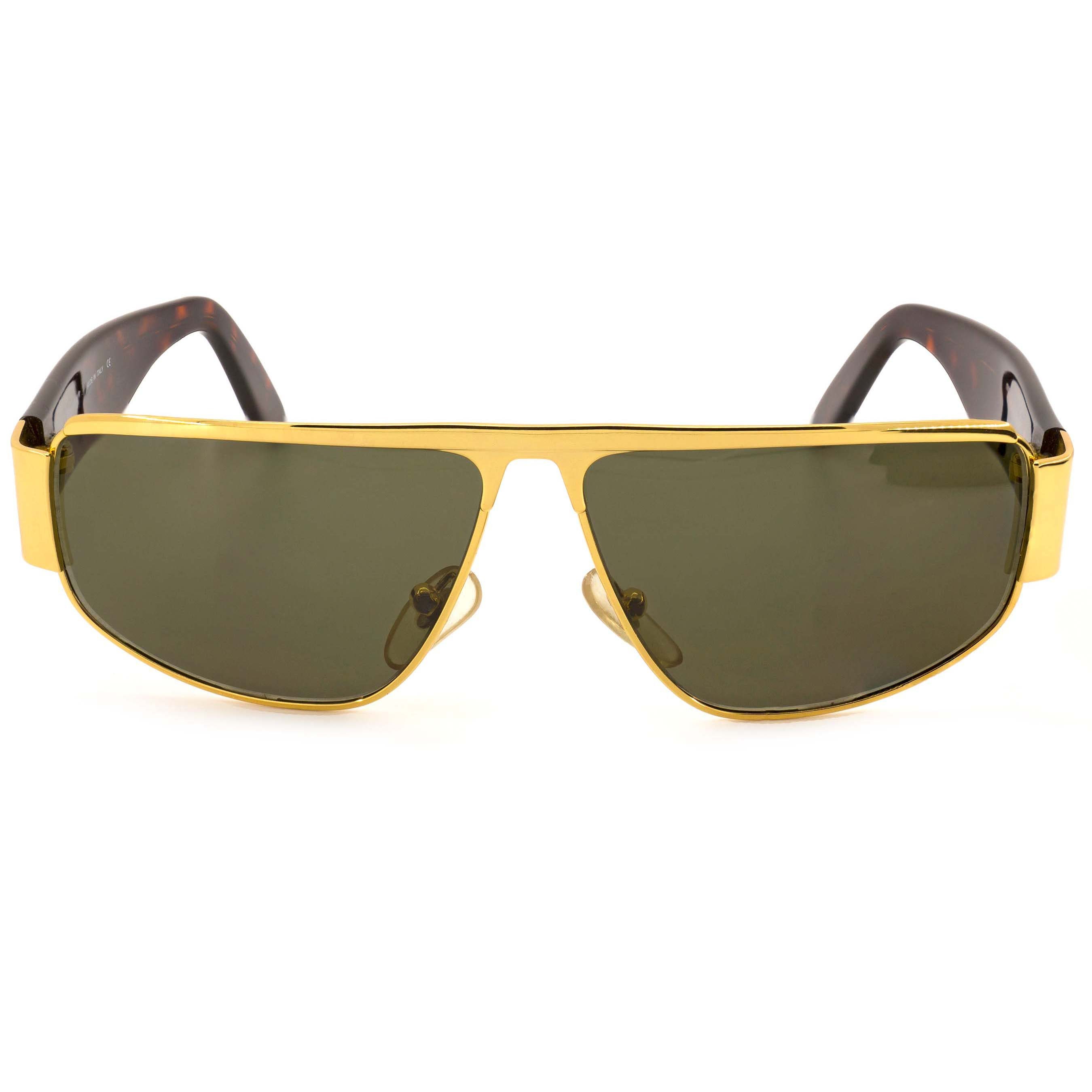 Von Furstenberg Aviator Vintage Sunglasses for Men & Women 
