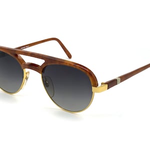 Krizia vintage sunglasses, made in Italy. Art Deco sunglasses for men and women