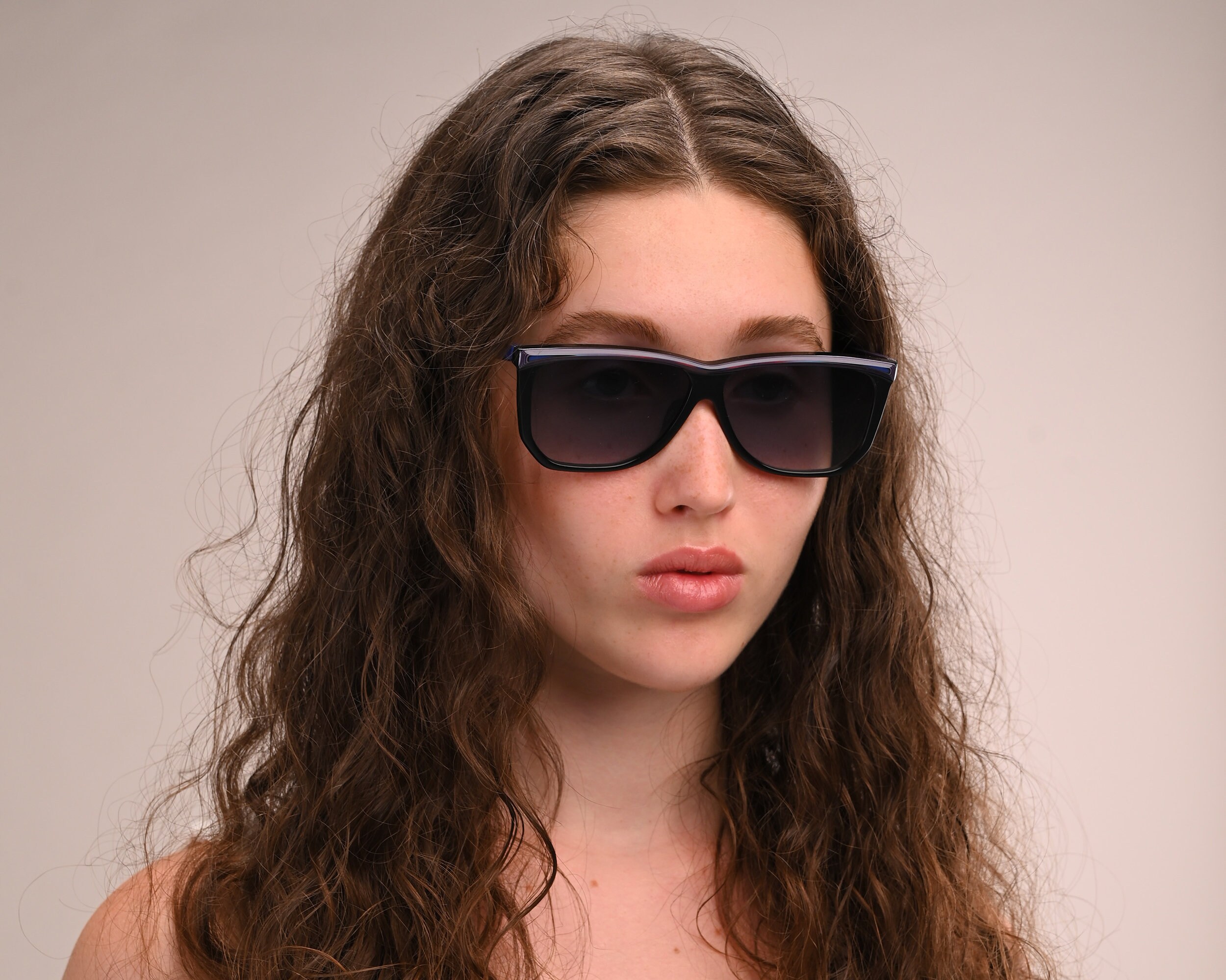 Rectangular vintage sunglasses by Argos, France Vintage 70s Sunglasses: Argos France, Large Rectangular  main image 3