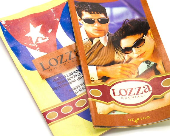 Lozza vintage rectangular sunglasses 80s, made in… - image 8