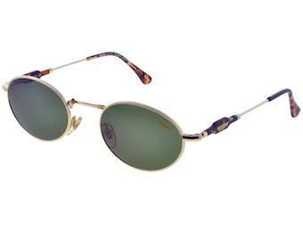 Top Gun Vintage Hexagonal Sunglasses, Gold Metal Frame, 90s  display picture 3