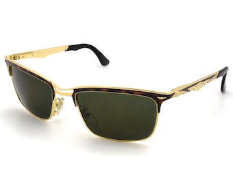 Gafas de sol vintage Sting: estilo aviador italiano de los años 80