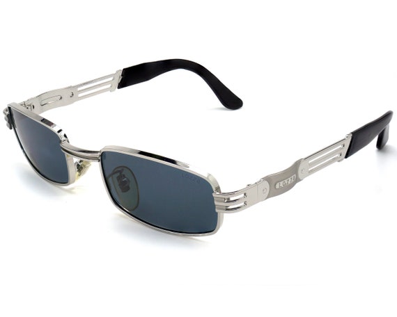 Retro 80's Rectangle Sunglasses – Classic Vintage Style, Unisex, Flexible Hinge For Comfort - View #5