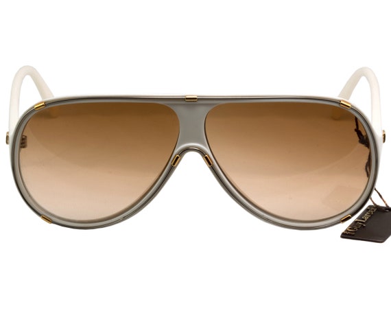 Guy Laroche vintage aviator sunglasses, made in F… - image 6