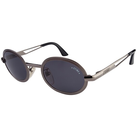 Sting Small Round Vintage Sunglasses, Made in Italy - Etsy  display picture 1