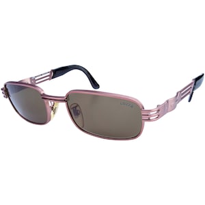 Lozza vintage rectangular sunglasses 80s, made in Italy