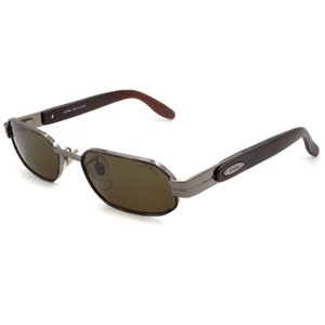 Lunettes de soleil vintage par Sting, fabriquées en Italie. Petites lunettes de soleil hexagonales avec charnières à ressort, unisexe