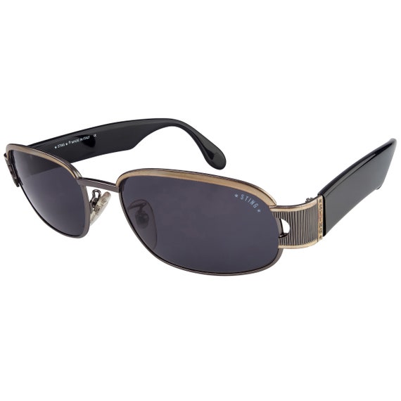 Sting Vintage Sunglasses Rectangular, Made in Italy - Etsy display picture 1