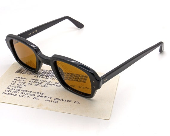 U.S. Military 60s Sunglasses, Made in USA. Original Vintage Sunglasses Men  and Women, Black Polarized Sunglasses, Vintage Military Accessory -  UK