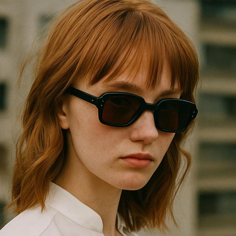 Gafas de sol originales del ejército estadounidense de los años 70 con lentes polarizadas / Gafas de sol cuadradas para hombre y mujer imagen 10