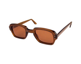 Gafas de sol originales del ejército estadounidense de los años 70 con lentes polarizadas / Gafas de sol cuadradas para hombre y mujer