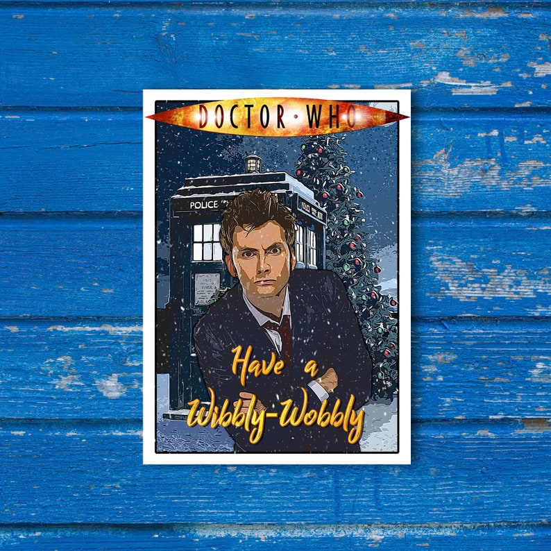 Doctor Who Christmas Cards 