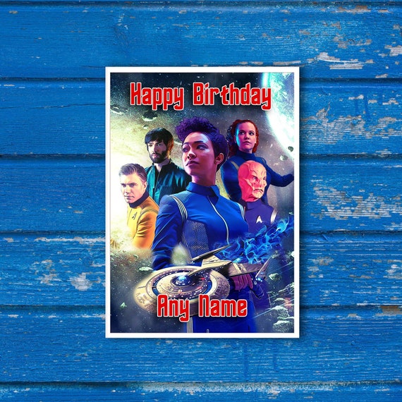 Stationery Party Supplies Handmade Products Star Trek