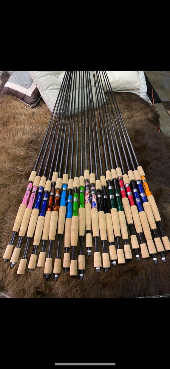 Custom Fishing Rods, Custom Rods, Spinning Rods, Bait Cast Rods