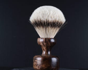 Karelian Birch Shaving Brush - 24mm Knot - Fulcrum Series by Barbermatic