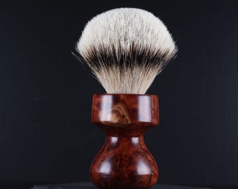 Wood Shaving Brush - Vasticola Burl, 24mm knot