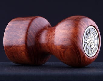 Handcrafted Lace Sheoak Shaving Brush - Natural Wood Handle - 28mm Knot Option