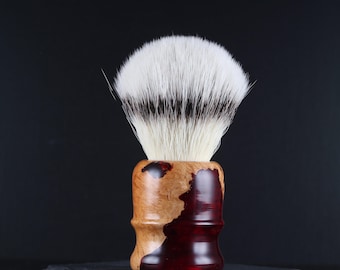 Briar Burl Shaving Brush - Wood & Resin, 28mm knot