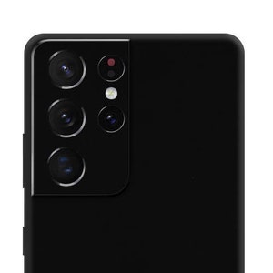 Matte Black Skin for SAMSUNG Phones - Galaxy S21 Ultra, S20 Ultra, Note 20 Ultra, S21 Plus, S20 Plus, S10, S9