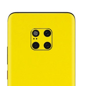 Yellow Glossy Skin for HUAWEI Phones - Huawei P20 Pro, Huawei Mate 20 Pro, Huawei Mate 10 Pro, Huawei Honor 8X, Huawei P9