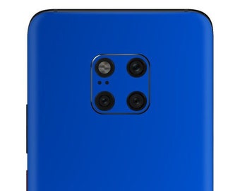 Matte Chrome Dark Blue Skin for HUAWEI Phones - Huawei P20 Pro, Huawei Mate 20 Pro, Huawei Mate 10 Pro, Huawei Honor 8X, Huawei P9