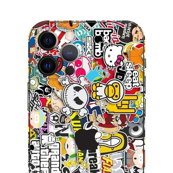 iPhone Back Sticker Etsy