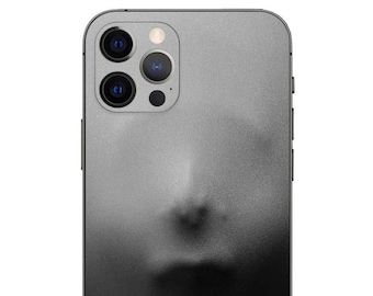 Ghost iPhone Skin Wrap Decal for iPhone 13 Pro Max, iPhone 12 Pro Max, iPhone 11 Pro Max, iPhone Xs Max, X, XR, 13 Mini, 12 Mini