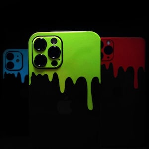 Drips Sticker Skin for iPhone - Skin Wrap Sticker Decal for iPhone 14 Pro Max, iPhone 13 Pro Max, iPhone 12 Pro Max, iPhone 13, X, XR