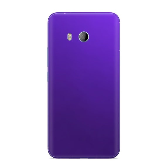 Matte Chrome Purple Skin For Htc Phones Htc One M9 Htc U Etsy