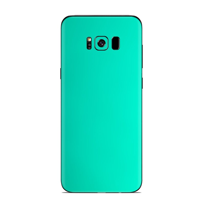 S8 S9 Plus Note 8 Note 7 Note 9 S7 J8 S8 Plus A7 A9 S6 Edge S7 Edge Galaxy S9 Matte Chrome Green Azure Skin for SAMSUNG Phones