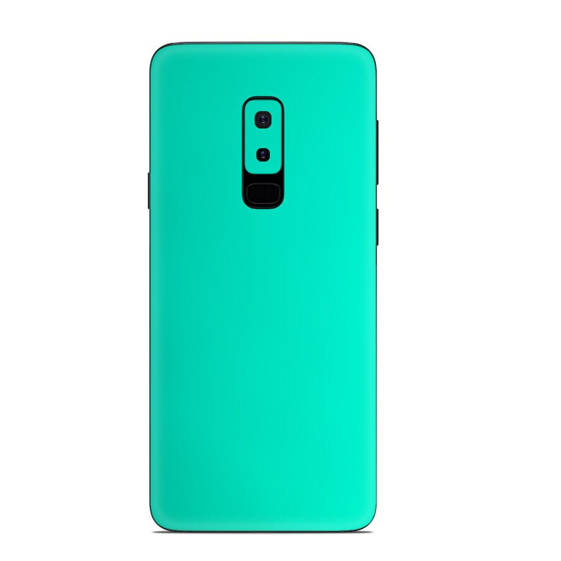 S8 S9 Plus Note 8 Note 7 Note 9 S7 J8 S8 Plus A7 A9 S6 Edge S7 Edge Galaxy S9 Matte Chrome Green Azure Skin for SAMSUNG Phones