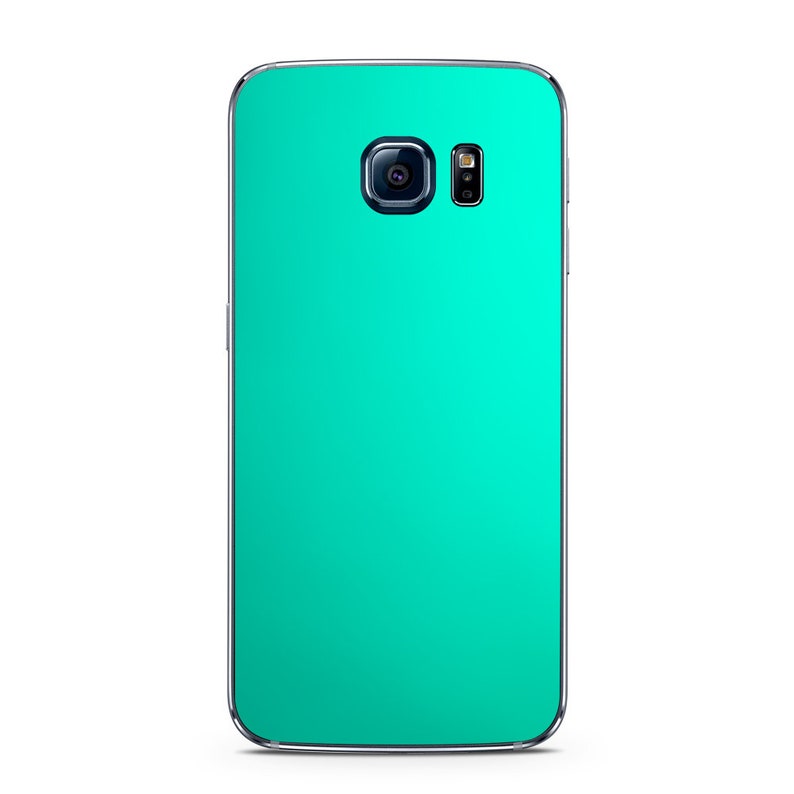 S8 S9 Plus Note 8 Note 7 Note 9 S7 J8 S8 Plus A7 A9 S6 Edge S7 Edge Galaxy S9 Matte Chrome Green Azure Skin for SAMSUNG Phones