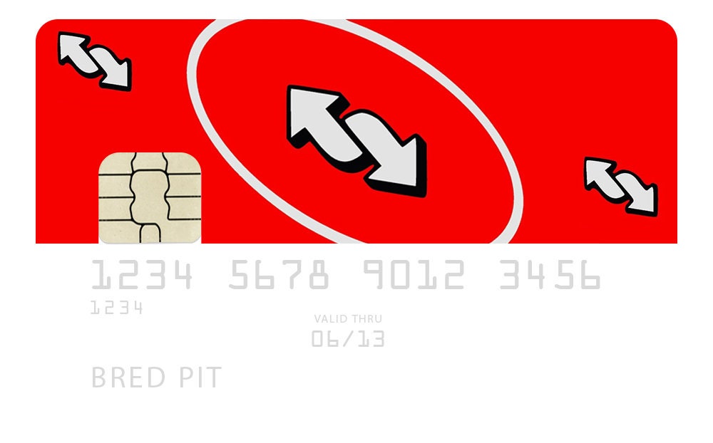 4 Adesivi Divertenti Per Carte Di Credito - Cover Personalizzate Per Carte Bancarie E ID