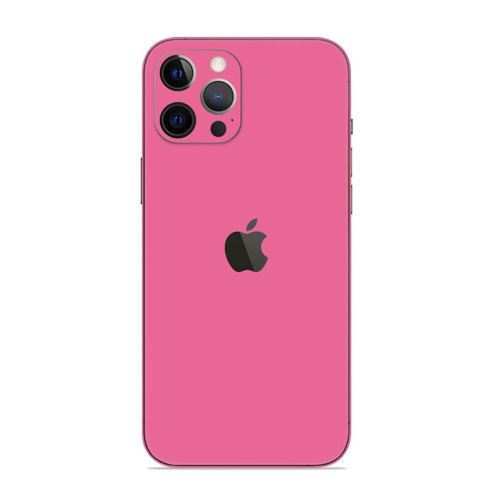 Matte Pink Skin for iPhone Skin Wrap Decal for iPhone 12 Pro Etsy