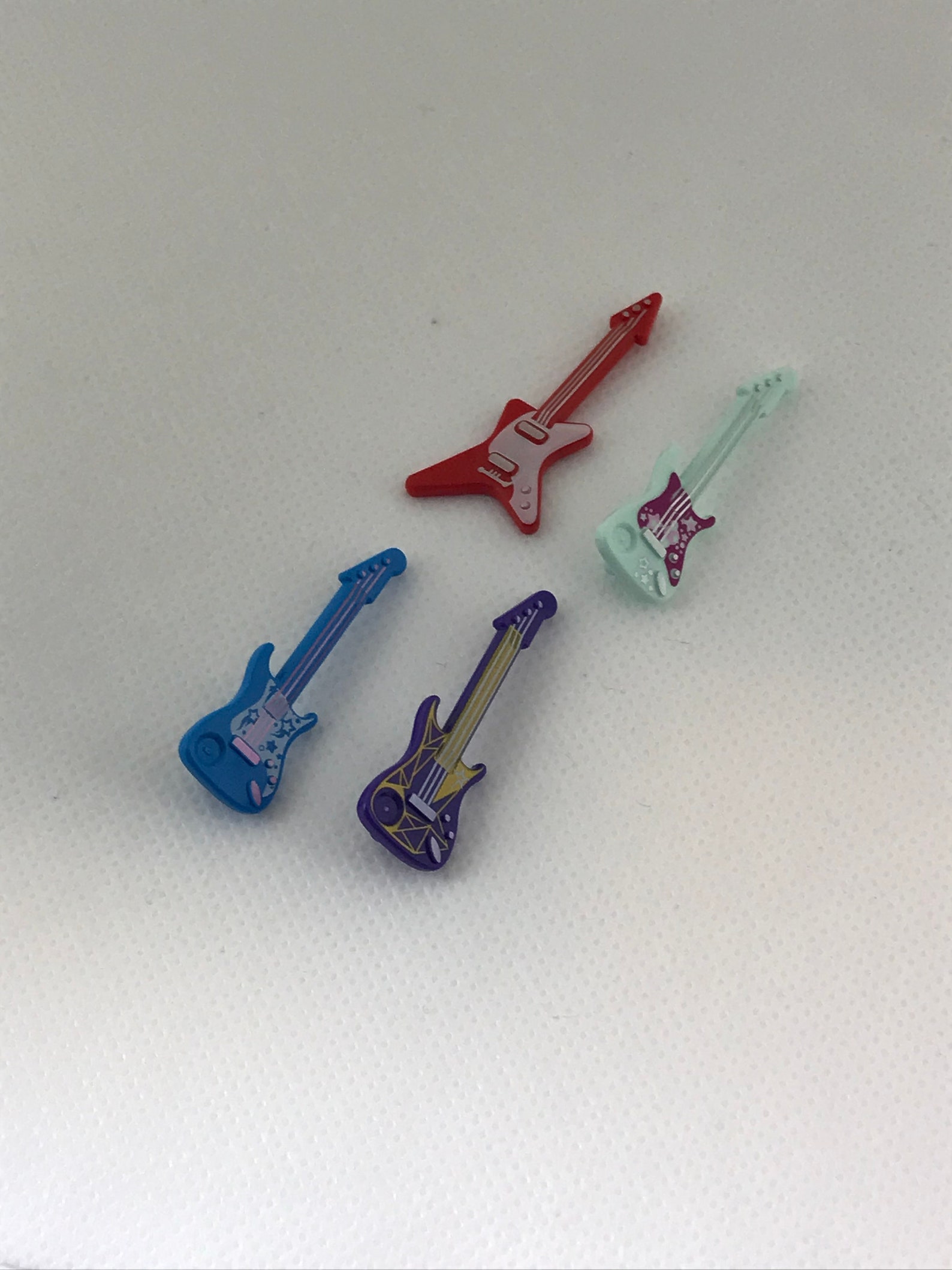Lego 4 Piece Guitar Set Etsy