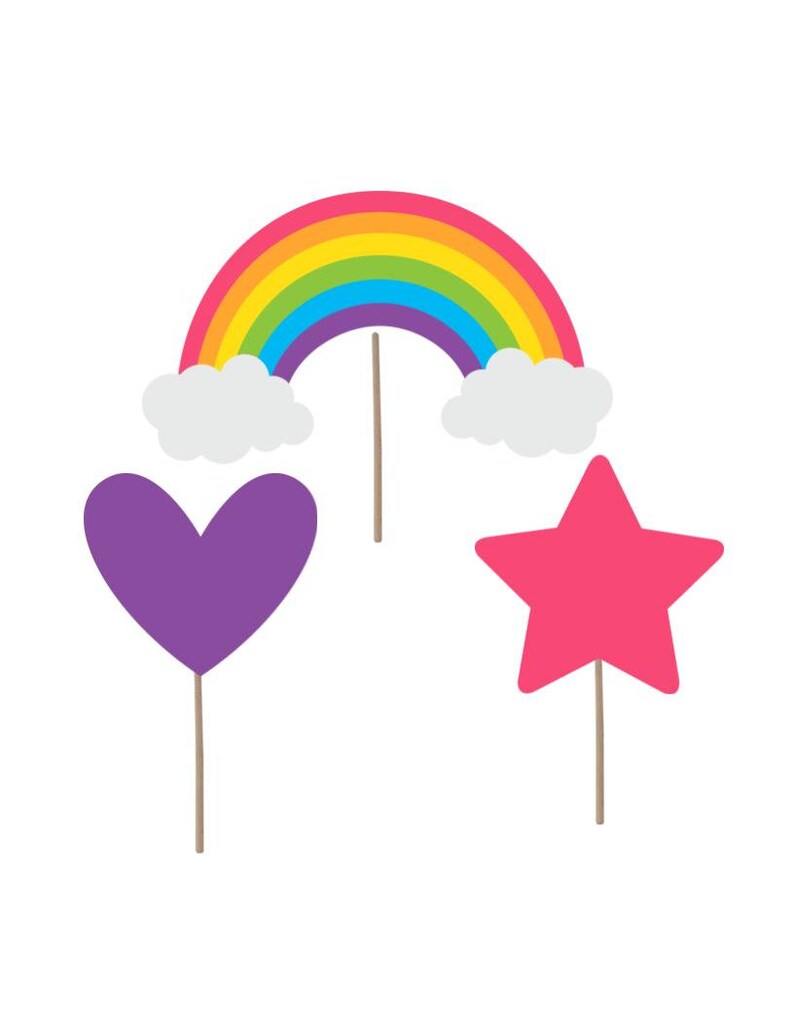 Rainbow Baby Girl Baby Shower Rainbow Baby Rainbow Cupcake Etsy