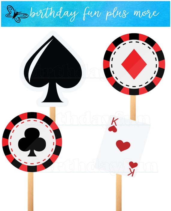 Printable Casino Decorations Printable Casino Decorations