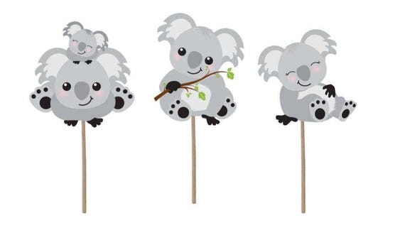 Décorations De Fête D'Anniversaire Koala Avec Film Koala Et Ballons En  Latex, Bannière D'Anniversaire Koala, Décoration De G[J17557] - Cdiscount  Maison