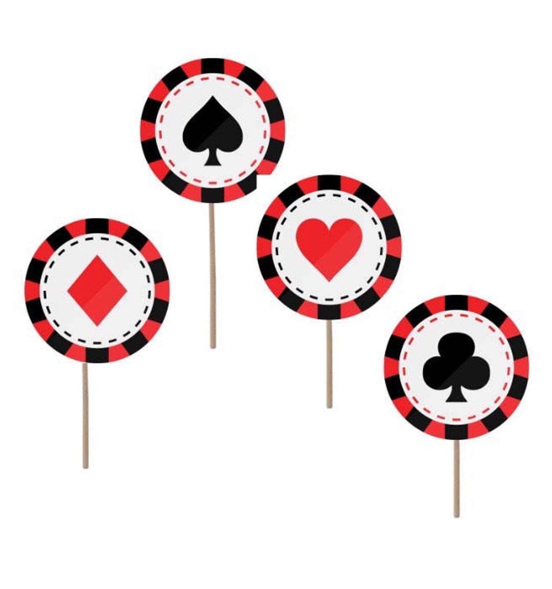 Decoraciones de fiesta temática de casino fiesta temática de - Etsy España Decoraciones de fiesta temática de casino fiesta temática de - Etsy España