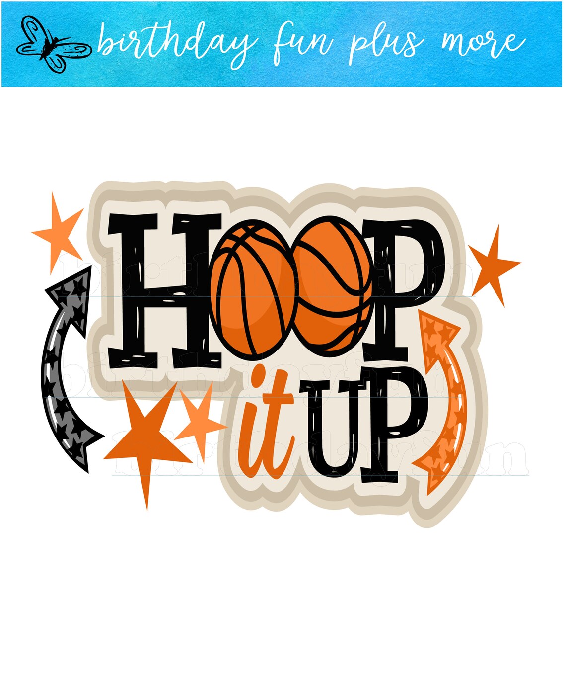 Basketball Centerpieces PRINTABLE Instant Download Basketball - Etsy