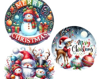 Christmas centerpieces PRINTABLE instant download decorations for parties family gatherings or get together