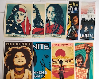 WE the PEOPLE poster collection HISTORIC posters