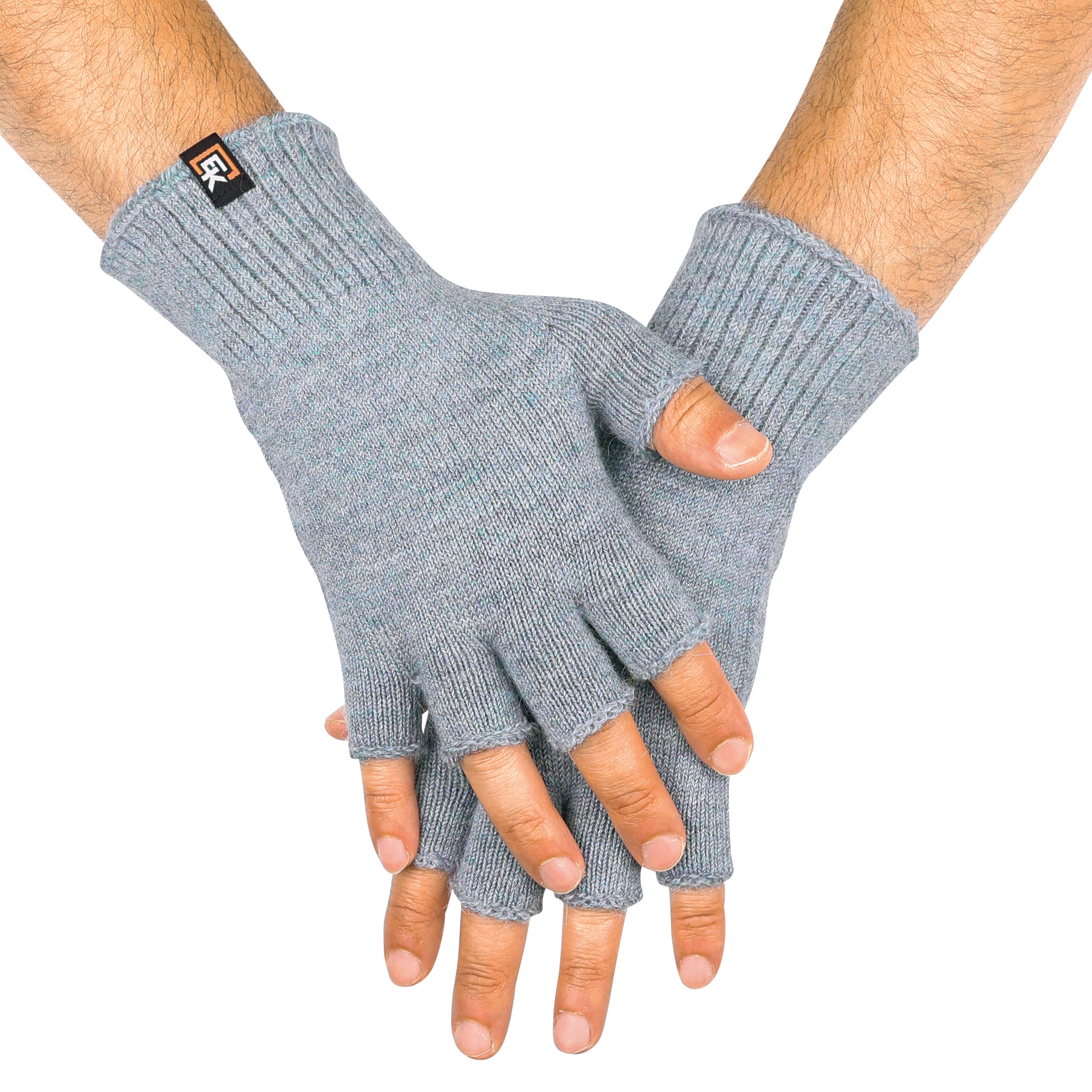 Alpaca Fingerless Gloves for Men Super Soft Baby Alpaca Made in the USA 