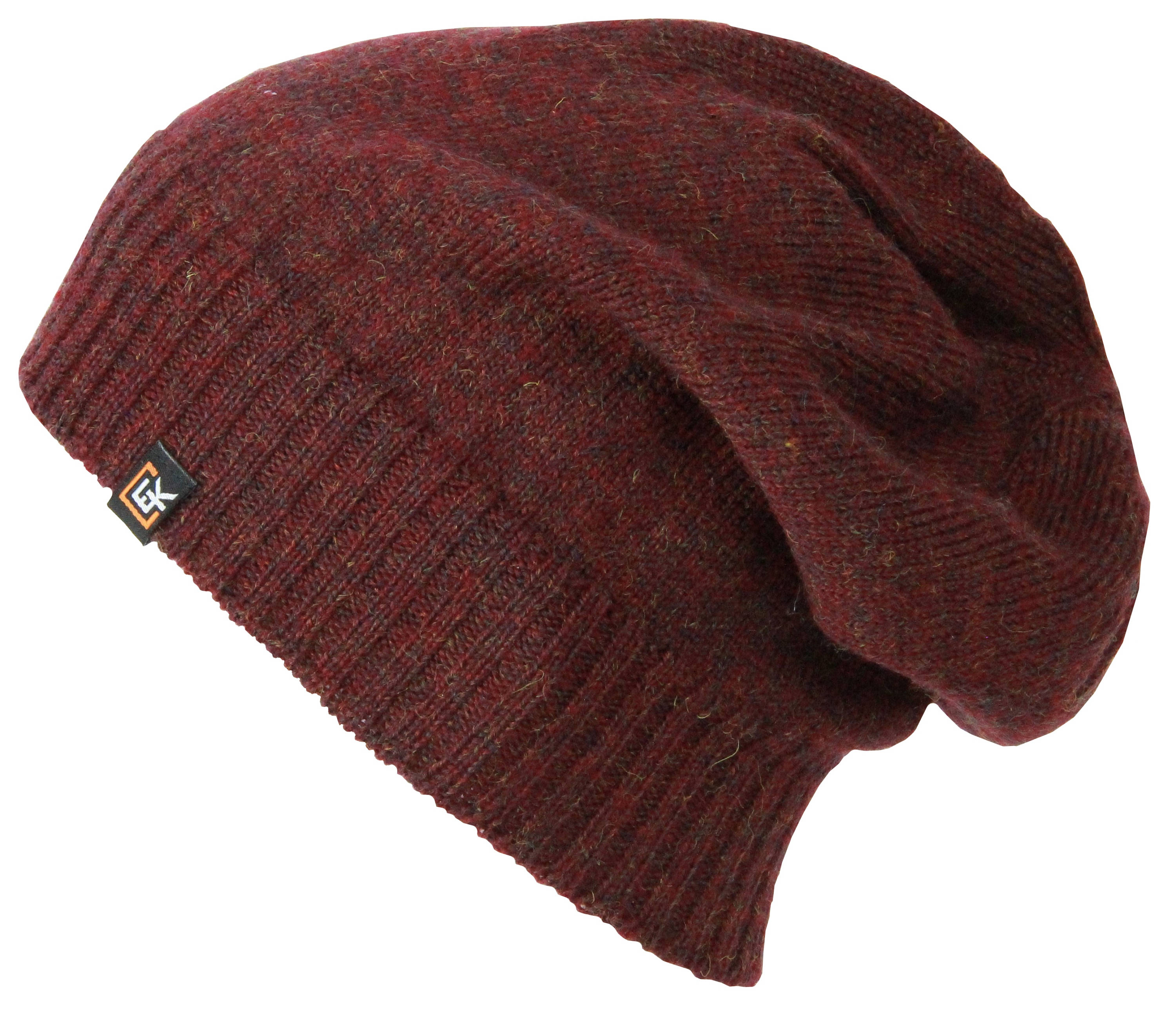 mens burgundy winter hat